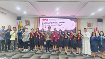Pelantikan Dewan Pimpinan Cabang Perhimpunan Mahasiswa Katolik Republik Indonesia (PMKRI) Cabang Bandar Lampung St. Ignatius De Loyola Periode 2024/2025
