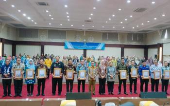 Lamsel Raih Apresiasi Gubernur atas Penyelesaian 100 Persen Tindak Lanjut Pengawasan