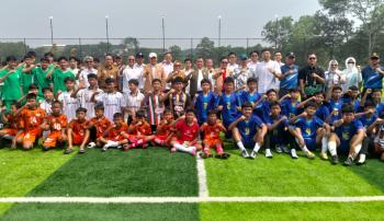 Lampung Bidik Atlet PON 2032, 57 Tim Pelajar Ikuti Mini Soccer LSO ITERA