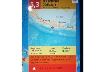 Info Gempa Terkini Mag 5,3 Guncang Bantul, Kenthongan Berbunyi di Tiap Desa