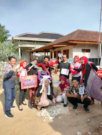 Wow customer honda vario 160 Patria lampung