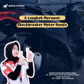 Cara Merawat Shockbreaker Motor Honda