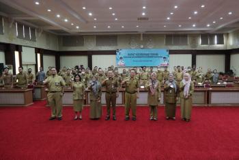 Pemprov Lampung Gelar Rakornis Penataan dan Administrasi Pemerintahan Desa, Hadirkan Pemateri dari  Dirjen Bina Pemdes