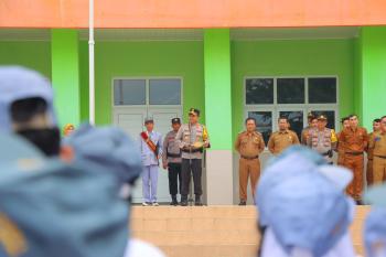 Kapolresta Bandar Lampung Minta Siswa Jauhi Narkoba Hingga Judol