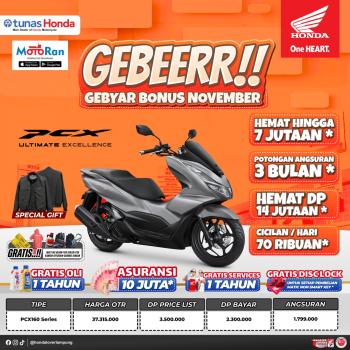 Astra Imam Bonjol Berikan Promo Menarik Untuk Pembelian Honda PCX160 