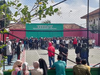Ratusan Pelajar Diamankan Polresta Bandar Lampung 