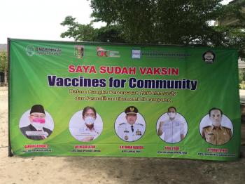  Apindo Adakan Kegiatan Vaksinasi di SMK 1 Labuhan Maringgai