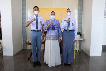 Dua Siswa Terpilih Menjadi Paskibraka Nasional Perwakilan Lampung