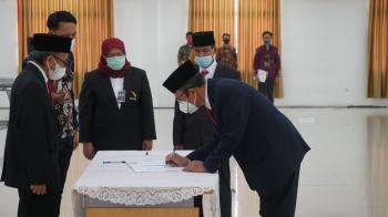Prof Dr. Eng Khairurrijal Dilantik Sebagai Wakil Rektor Akademik dan Kemahasiswaan ITERA