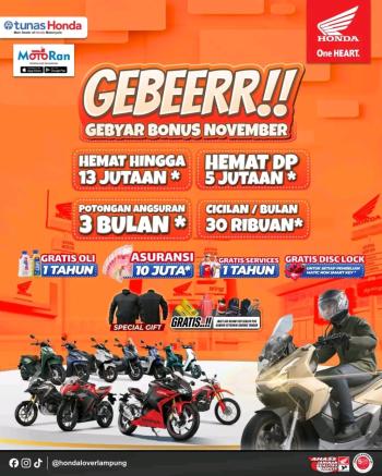 GEBER "Gebyar Bonus November " 