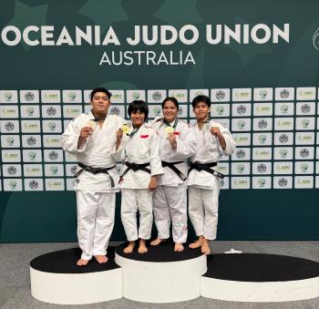 Indah Ukir Prestasi Internasional, Raih Emas pada Ajang Mandurah Oceania Open 2026 di Australia
