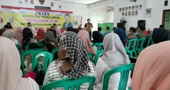Mustika Reses di Sungai Langka Pesawaran Warga Minta Selesaikan Sejumlah Persoalan