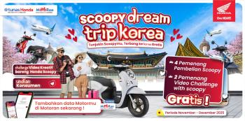 Siapkan Paspor! Modal OOTD atau Beli Scoopy, Honda Ajak Kamu Terbang Gratis ke Korea