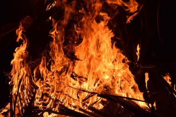 25 Rumah Hangus Terbakar di Desa Pemulutan Ogan Ilir 