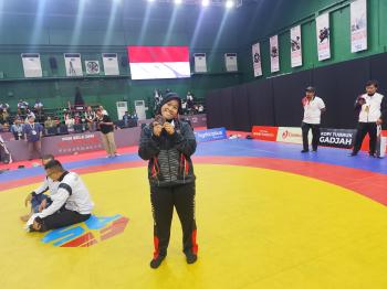 Kirim 7 Atlet, Sambo Lampung Raih 6 Medali di PON Beladiri I Kudus 2025