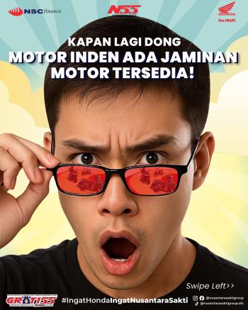 Inden Motor Honda di NSS Kini Lebih Pasti dan Untung, Diskon Tambahan hingga Rp300 Ribu!