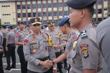 283 Personil Naik Pangkat, Kapolda: Tampilkan Sikap Kepemimpinan yang Dapat DiteladaniÂ 