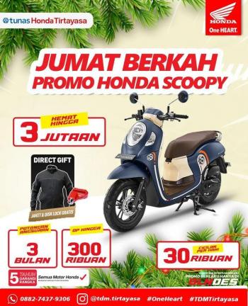 Jumat Berkah, Nikmati Promo Honda Scoopy Jelang Akhir Tahun 