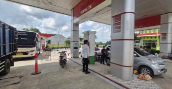 Pasca Penyesuaian Harga, Polisi Pastikan Distribusi BBM Lancar di Lampung Utara