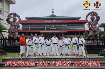 Pemantapan Teknik dan Ujian Kenaikan Tingkat PERKEMI Kota Palu ke-1 Tahun 2023