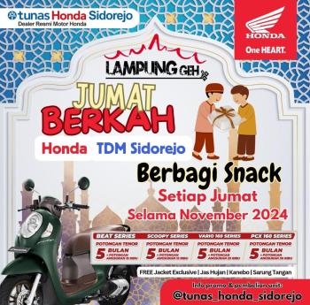 Berbagi Kebahagiaan Jumat Berkah Bersama TDM Sidorejo 