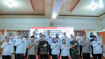 Ketua PMI Provinsi Lampung Lantik Pengurus PMI Lampung Selatan Masa Bakti 2026-2031