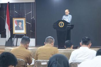 Tingkatkan Akses Keadilan Bagi Masyarakat, Kanwil Kemenkum Lampung Lakukan Sosialisasi Pembentukan Pos Bantuan Hukum di Desa atau Kelurahan