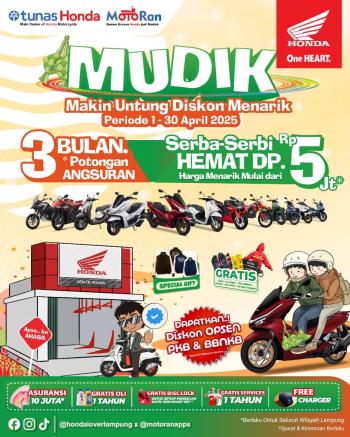 Promo MUDIK (Makin Untung Diskon Menarik)   
