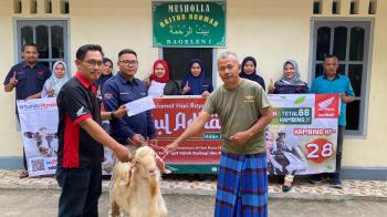CSR Honda Jaya Motor Sinergi Bagi Negeri Satu Hati Honda Berbagi   
