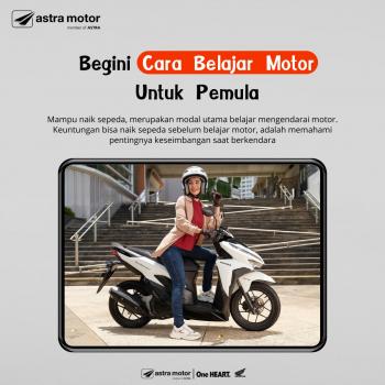 Begini Cara Belajar Motor Untuk Pemula