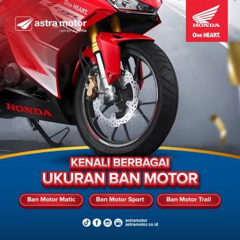 Tahukah BroSis? Ban Motor Bukan Hanya Memudahkan Laju dan Manuver,