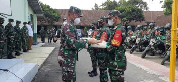 Kodim 0705/Magelang Salurkan Bantuan Beras
