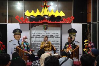 Dinas Kominfotik Provinsi Lampung Gelar Bincang Pagi Bersama Jurnalis Berbagai Media di Provinsi
