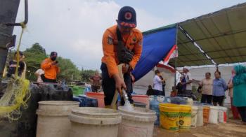 Kelurahan Way Laga Bandar Lampung Terdampak KekeringanÂ 