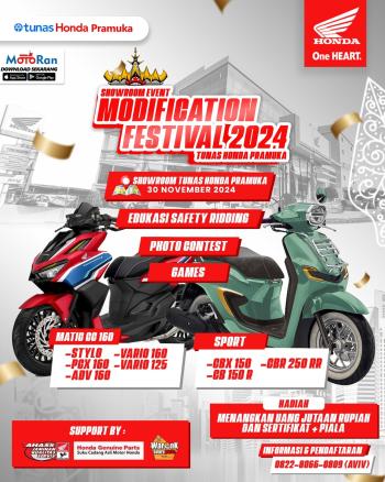 Modification Festival 2024 TDM Honda Pramuka 