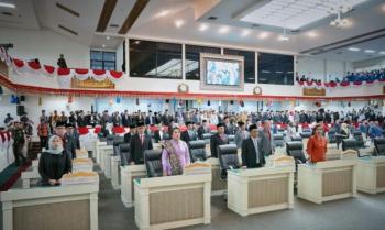 Rapat Paripurna DPRD Provinsi Lampung Infrastruktur Kedepan Jadi Prioritas