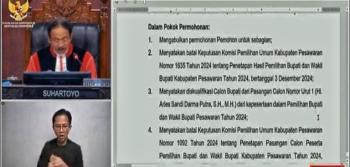 MK Batalkan Aries Sandi Sebagai Pemenang di Pilkada Kabupaten Pesawaran