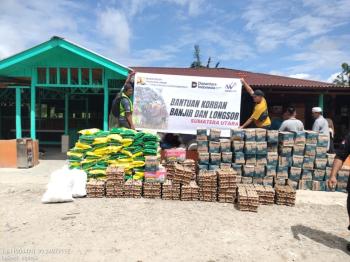 Lakukan Aksi Tanggap Darurat, Waskita Karya Salurkan Ratusan Bantuan ke Kawasan Bencana di Sumatra