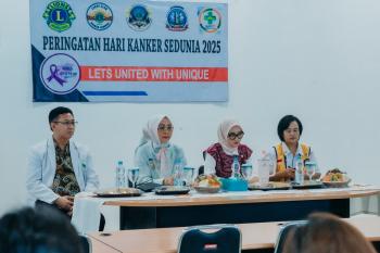 Wakil Gubernur Lampung Terpilih dr Jihan Nurlela Kunjungi RSUDAM Dalam Rangka Peringati Hari Kanker Dunia