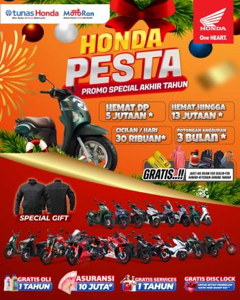 Honda Pesta " Promo Spesial Akhir Tahun " 