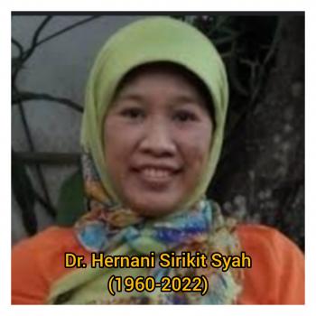 Tohoh Pers  dr. Hernani Sirikit Syah Berpulang