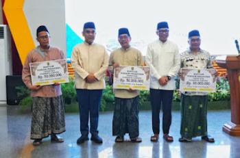 PEMPROV LAMPUNG BERI DUKUNGAN NYATA BAGI PESANTREN UNTUK MENJAGA KEBERLANJUTAN PENDIDIKAN