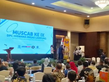 Muscab IX DPC Hiswana Migas Lampung Resmi Digelar 