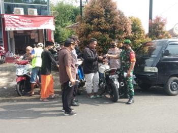 Sinergi Tiga Pilar Gelar Operasi Yustisi di Pasar Windusari