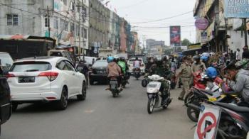 Puluhan PKL di Jalan Imam Bonjol Digusur, Pedangang: Pasar Smep Sepi Pembeli