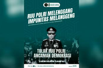 Ancaman Terhadap Demokrasi! HMI MPO Tolak Tegas RUU POLRI