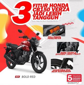 Bedah Keunggulan dan Kekurangan Honda CB150 Verza 