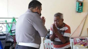 Viral Pensiunan Polisi Jadi Manusia Silver, ini yang dilakukan Kapolda Jateng