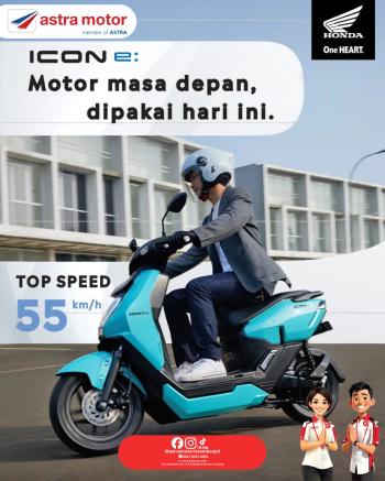 Astra Motor Imam Bonjol Hadirkan Honda ICON e: Solusi Berkendara Masa Depan yang Ramah Lingkungan