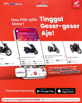 Aplikasi Motoran mempermudah Warga Bandar Lampung Pilih Motor